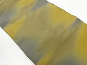 綴れ抽象霞模様織出し名古屋帯